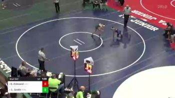 96 lbs Round Of 16 - Davion Edmond, Diocese Of Erie vs Lukas Smith, Berlin