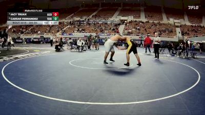 285-D4 Quarterfinal - Jacy Truax, Alchesay vs Caesar Fernandez, Yuma Catholic High School