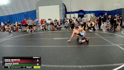 150 lbs Round 5 (8 Team) - Davis Henritze, Noke RTC vs Zisimos Giatis, Rogue WC