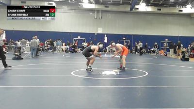 174 lbs Final - Caden Stout, Coast Guard vs Shane Reitsma, Johnson & Wales (RI)