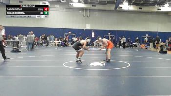 174 lbs Final - Caden Stout, Coast Guard vs Shane Reitsma, Johnson & Wales (RI)
