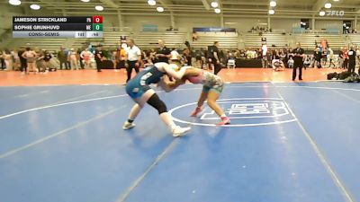 145 lbs Consolation - Jameson Strickland, PA vs Sophie Grunhuvd, ME