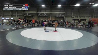 165 lbs Final - Emory Gunby, Freakztyle Wrestling - BHSE vs Tom Schechterly, Mat Assassins - BHSE
