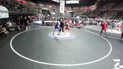 215 lbs Levi Bussey, SAWA - Sacramento Area Wrestling Association vs Ethan Ono, TCWA - Tri-Counties Wrestling Association