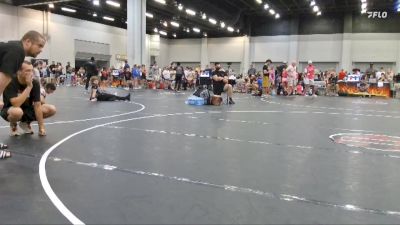 85 lbs Round 4 (10 Team) - Lily Wilson, GA United vs Isis Johnson, Oklahoma Mafia