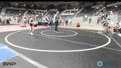 57 lbs Consolation - Emma Campbell, Tiger Trained Wrestling vs Paris Wellman, Viking Wrestling Club