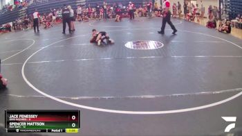 55 lbs Quarterfinals (8 Team) - Jace Fenessey, Ohio Hazards vs Spencer Mattson, Mat Rats
