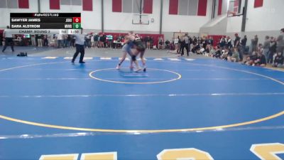 155 lbs Champ. Round 2 - Sawyer James, Jerome vs Sara Alstrom, Mountan View