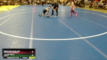 84 lbs Cons. Round 2 - Jacob Toyli, BHVPP vs Brayvon Mueller, LSH (LeSueur/Henderson)