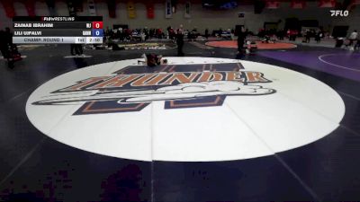 138 A Champ. Round 1 - Lili Ujfalvi, Gannon vs Zainab Ibrahim, William Jewell College