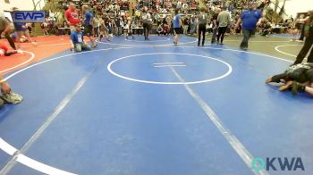 70 lbs Quarterfinal - Drake Lear, Fort Gibson Youth Wrestling vs Donnie Whitenack, Tiger Trained Wrestling