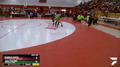 92-101 lbs Round 1 - Josh Frazier, Junior Bulldogs vs Maddux Smith, Platte Valley Jr. Wrestling