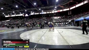 285 lbs Cons. Round 4 - Mikey Lawrence, Lake Stevens vs Siu Sepeni, Hermiston Oregon