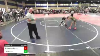 95 lbs Round Of 16 - Ben Krawczenko, Lions WC vs Ivan Arias, Champ Academy