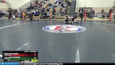 Round 5 - Matthew Berg, Grapplers vs Callan Gleason, Rochester