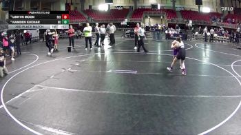 95 lbs 3rd Place Match - Linkyn Moon, FoxFit vs Kamden Kuchar, Battle Creek