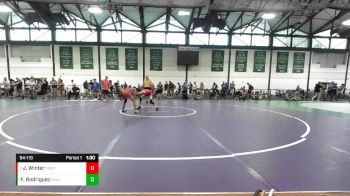 94-119 lbs Semifinal - Justin Winter, P3 Warrior Wrestling Academy vs Francisco Rodriguez, Munster