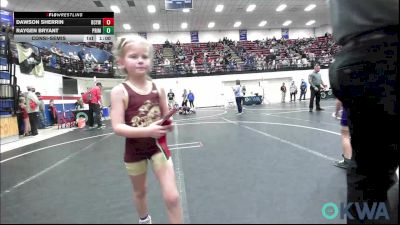 46-49 lbs Consolation - Dawson Sherrin, Bridge Creek Youth Wrestling vs Raygen Bryant, Prime Wrestling