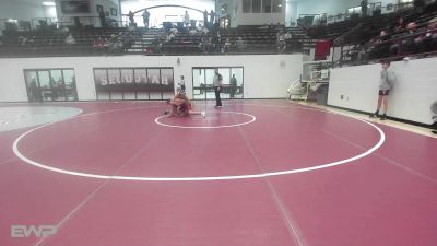 155 lbs Quarterfinal - Chance Roberts, Muldrow vs Kenny Weston, Warner