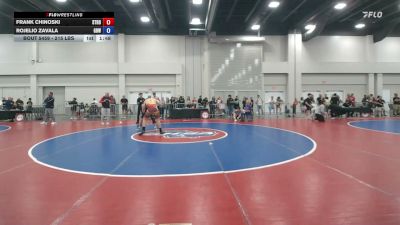 215 lbs 5th Place Match - Frank Chinoski, Stronghold vs Rojelio Zavala, Gilmer Bobcat Wrestling