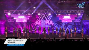 Desert Elite Mavericks - Savage [2025 L1 Junior - D2 - A Day 2] 2025 Aloha Grand Nationals