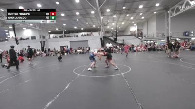 98 lbs Round 2 (6 Team) - Hunter Phillips, Barn Brothers BlueWave vs Jojo LaRocco, Palm City Thundercats