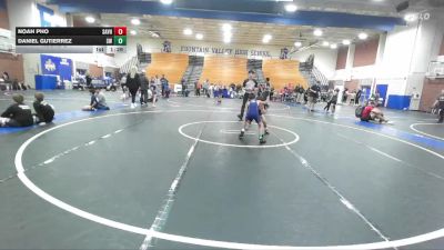 57-62 lbs Round 2 - Daniel Gutierrez, Sting WC vs Noah Pho, Valor Wrestling Club