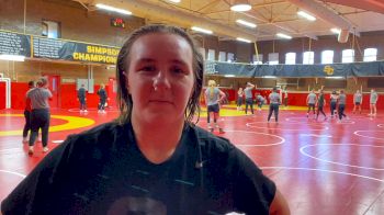 Simpson Wrestler Ashley Cannon Works Twice As Hard At Academics