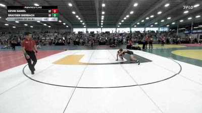 106 lbs Consi Of 64 #1 - Kevin Daniel, NY vs Brayden Bierbach, NV