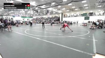 120 lbs Champ. Round 2 - Jackson Peek, Ray Pec vs Paxton Shultz, Prodigy Elite