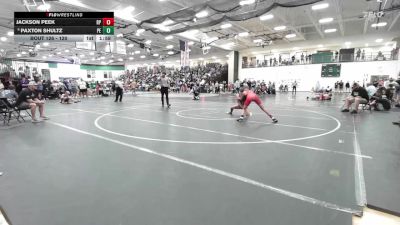 120 lbs Champ. Round 2 - Jackson Peek, Ray Pec vs Paxton Shultz, Prodigy Elite