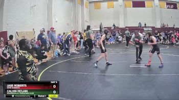 85 lbs Round 2 - Jase Roberts, Dixie Hornets vs Calvin McLain, Summerville Takedown Club