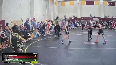 85 lbs Round 2 - Jase Roberts, Dixie Hornets vs Calvin McLain, Summerville Takedown Club