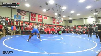 215 lbs Consi Of 8 #1 - Hayden Thompson, Prague vs Aeden Clayton, John Marshall
