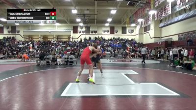 175 lbs Round 3 - Joey Glendening, Burlington Notre Dame vs Jax Shekleton, NH/TV