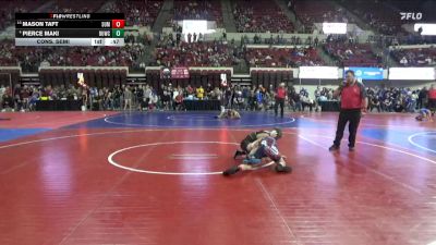 88 lbs Cons. Semi - Pierce Maki, Touch Of Gold Wrestling Club vs Mason Taft, Mt. Spokane