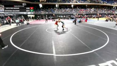 5A 152 lbs Cons. Round 3 - Shylynn Brown, Leander Glenn vs Krystina Baldwin, Huntsville