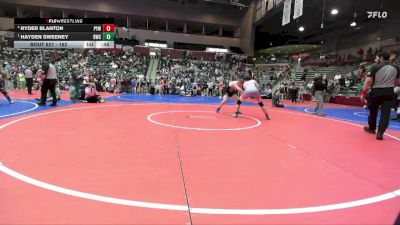 182 lbs Semifinal - Hayden Sweeney, Bentonville Wrestling Club vs Ryder Blanton, PrimeTime Youth Wrestling