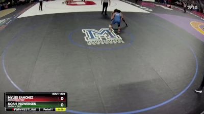 Semifinal - Noah Ingwersen, Lincoln East vs Myles Sanchez, Creighton Prep