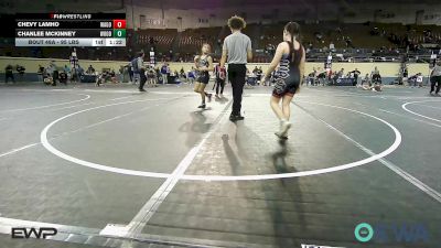 95 lbs Semifinal - Chevy LamHo, Wagoner Takedown Club vs Chanlee McKinney, Woodland Wrestling Club