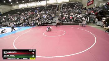 135 lbs Champ. Round 2 - Aidan Faiva, Tooele High School vs Dylan Dubois, Lehi