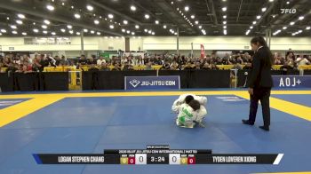 Tyden Loveren Xiong vs Logan Stephen Chang 2026 IBJJF Jiu-Jitsu CON International