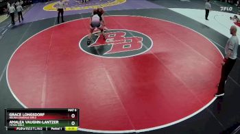 3rd Place Match - Amalea Vaughn-Lantzer, Yutan Girls vs Grace Longsdorf, Neligh-Oakdale Girls