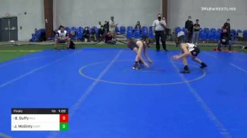 85 lbs Final - Bobby Duffy, Milltown vs Johnathon McGinty, Coop Trained