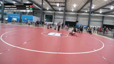 86 lbs 5th Place - Bryce Stewart, Rimersburg vs Camden Foust, Mercersburg