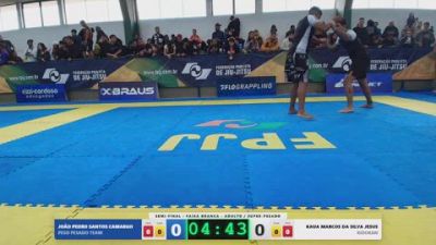 KAUA MARCOS DA SILVA JESUS vs JOÃO PEDRO SANTOS CAMARGO 2026 FPJJ Circuito Paulista NO GI Etapa 3