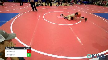 83 lbs Semifinal - Preston Plunk, Coweta Tiger Wrestling vs Jack Bovos, Salina Wrestling Club