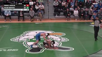 157 lbs Round 2 (3 Team) - Kaleb Griffith, Creighton Prep vs Ismael Aguilar, Norfolk