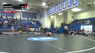 149 lbs Quarterfinal - Hunter Bozile, Wisconsin-Stevens Point vs Kellen Kelly, Wisconsin-La Crosse