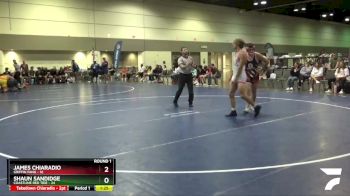 170 lbs Round 1 (16 Team) - James Chiaradio, Griffin Fang vs Shaun Sandidge, Coastline Red Tide